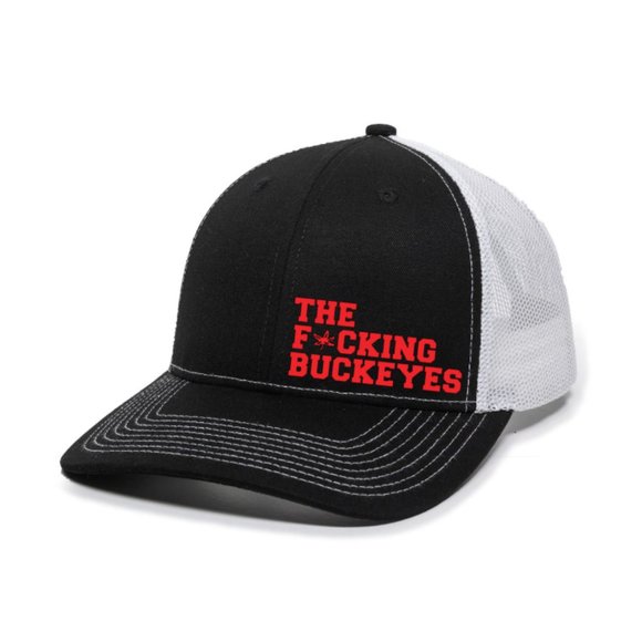 The F*cking Buckeyes (Censored Content) Go Buckeyes Premium Unisex Snapback Hat - Picture 3 of 8